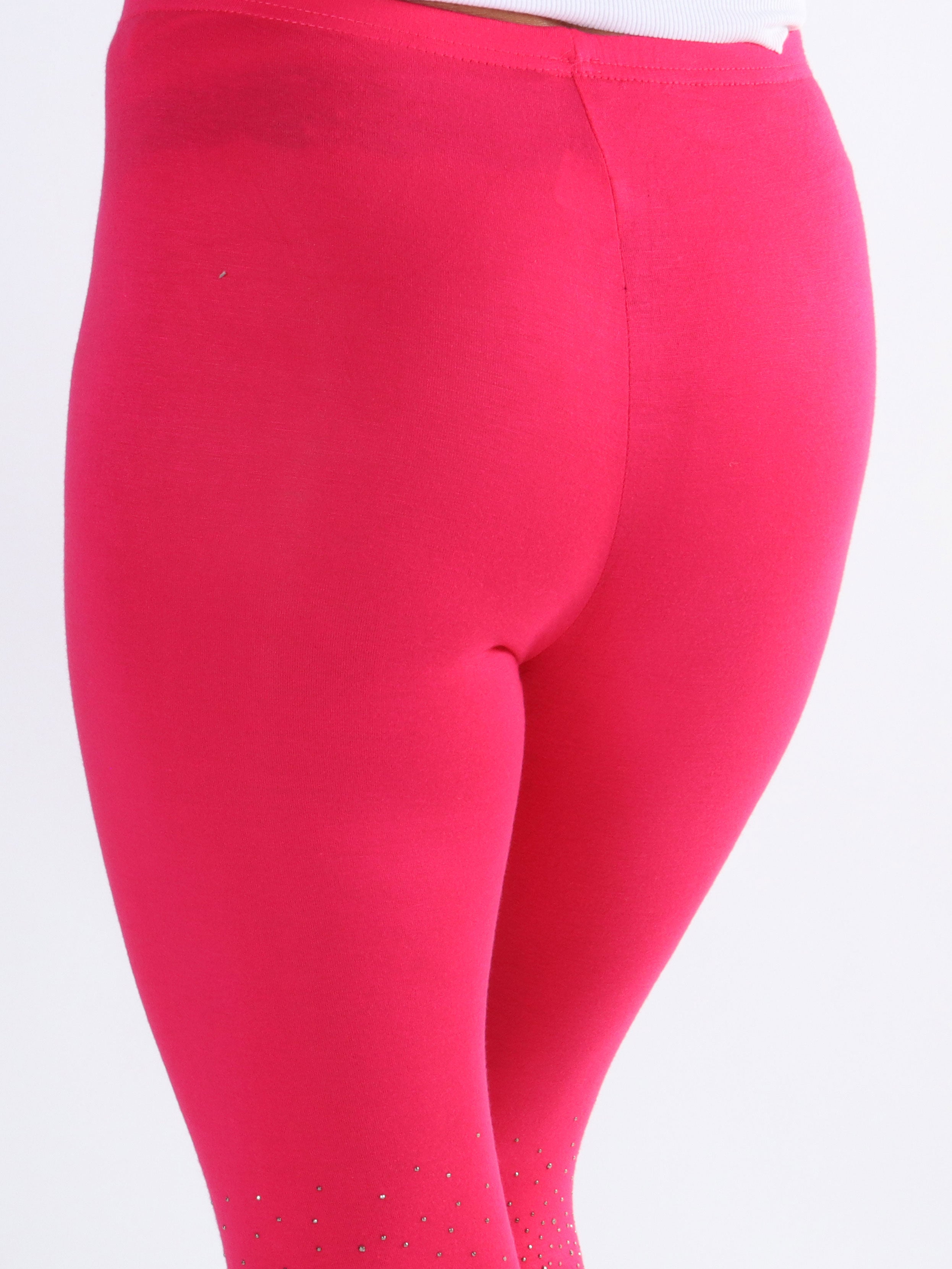 Beatrice - Leggings med spetskant och spets